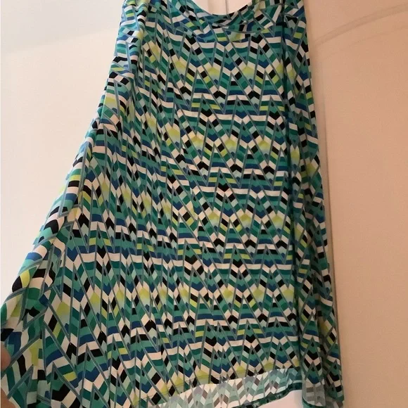 New Directions Womens XL ASYMMETRICAL Hemline skirt - Picture 2 of 4